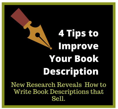 4 tips for improving book descriptions